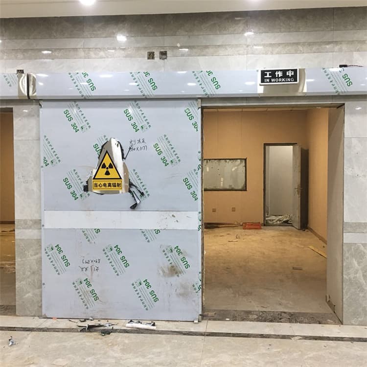 呼和浩特双扇电动防护铅门